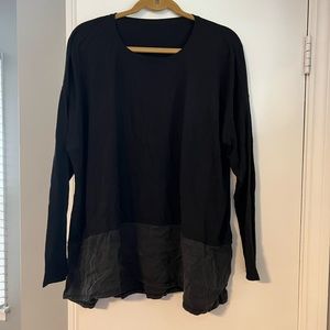 Lululemon Black Long Sleeve Shirt
